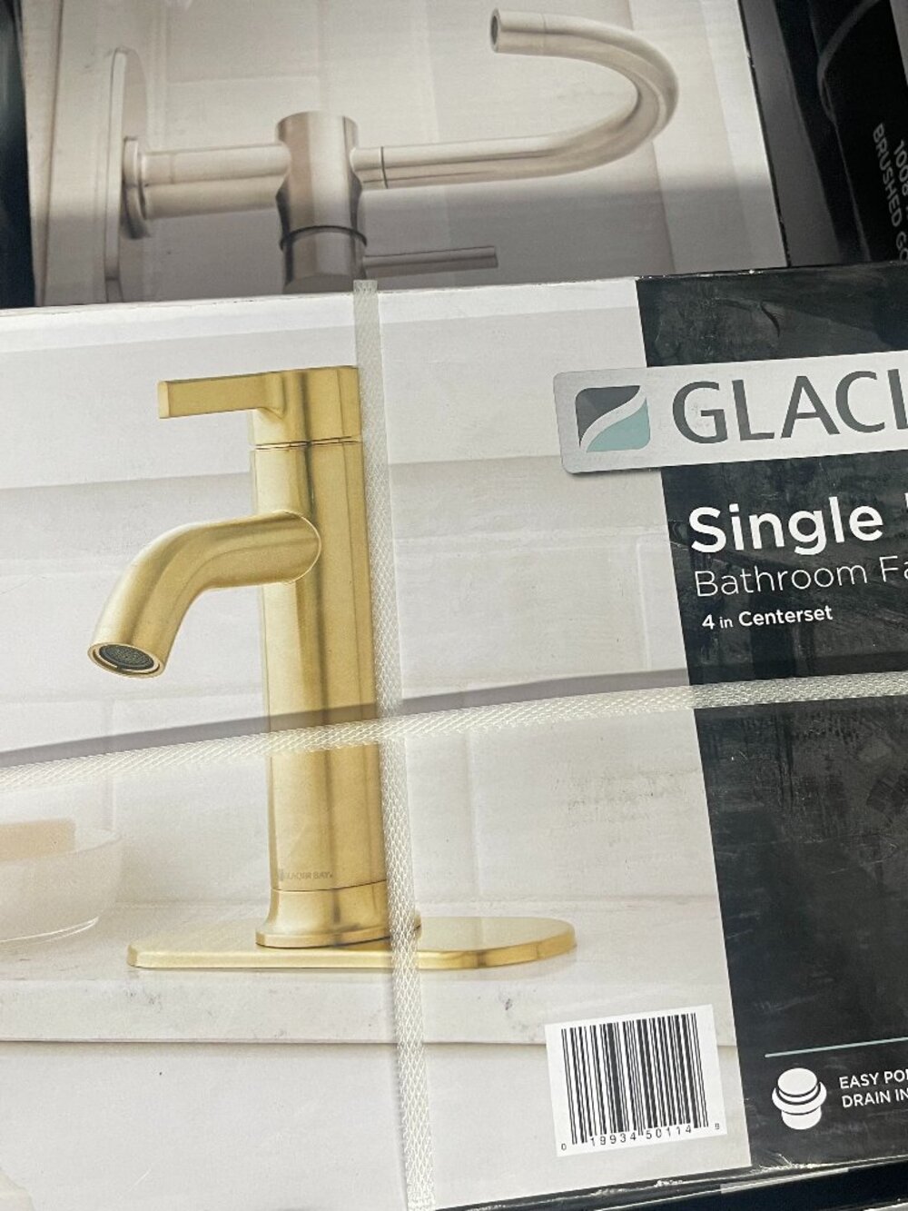 Glacier Bay Brushed Gold Faucet